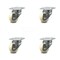 Service Caster 70mm Metric Swivel Top Plate Caster with Nylon Wheel 350 lbs. Cap. Per, 4PK SCC-CG20S314-NYB-TPTRI-4 - alternate 1